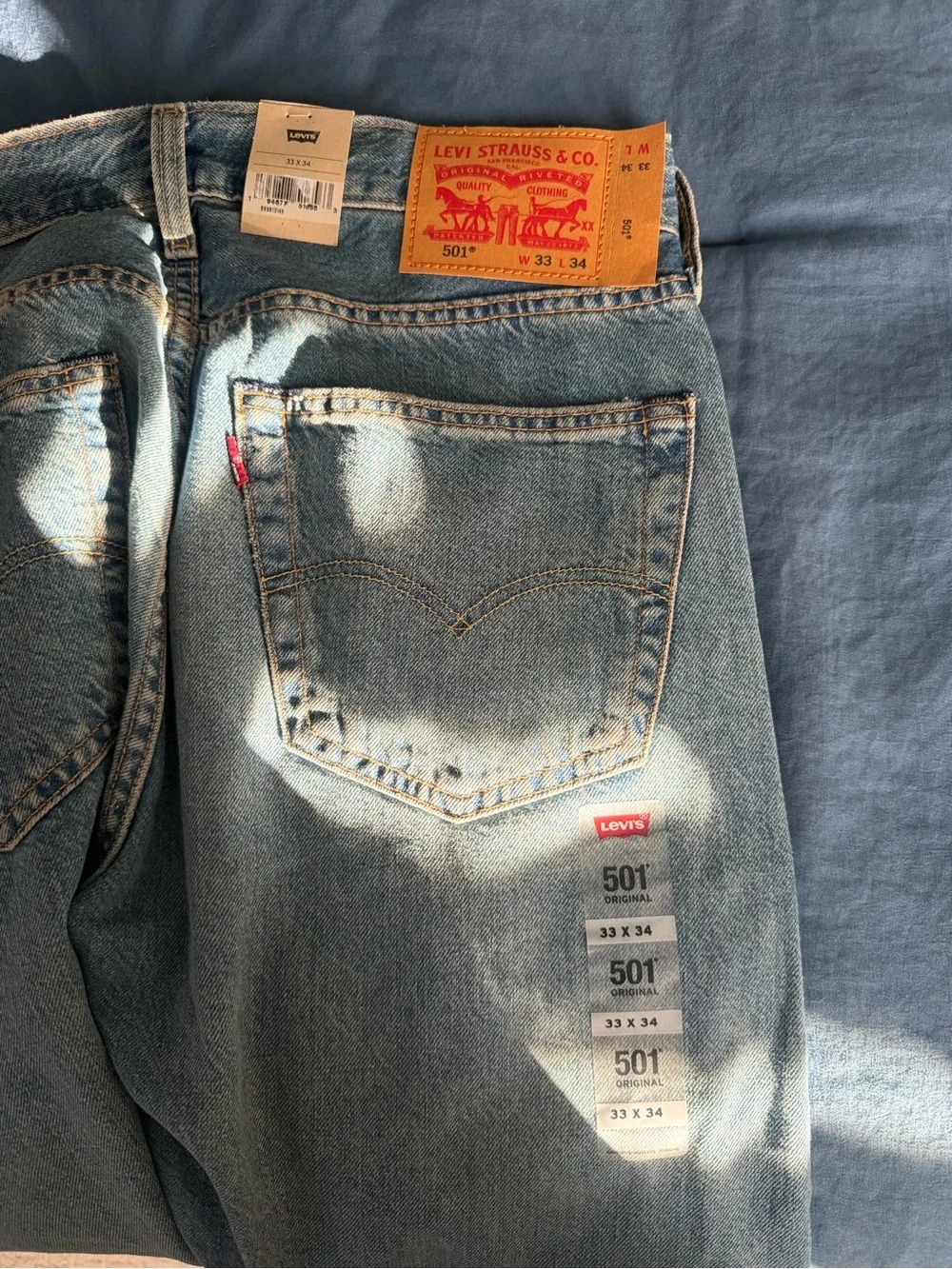 Levi's Men’s 33x34 501 jeans NWT